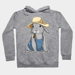 Rabbit Farmer Wheat Hoodie